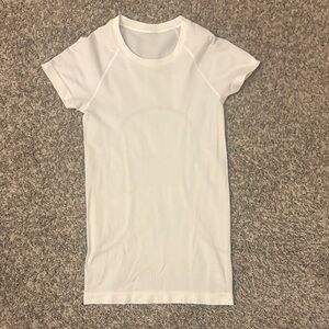 lululemon athletica White Short Sleeve Swiftly Tech Tee